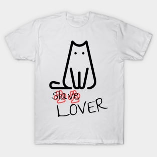 Not Cat sleave | It's Cay lover T-Shirt